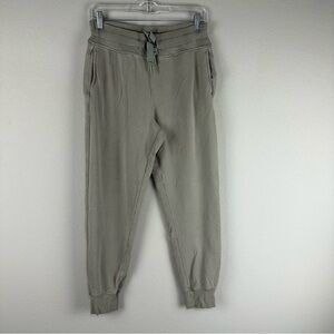 Athleta Pale Light Green Balance Casual Athleisure Athletic Joggers Size Small